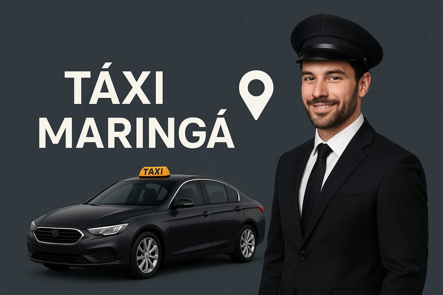 Táxi Maringá 24 Hr, Serviço de Táxi atendimento via whatsapp